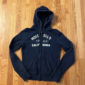 Hollister zipup hoodie